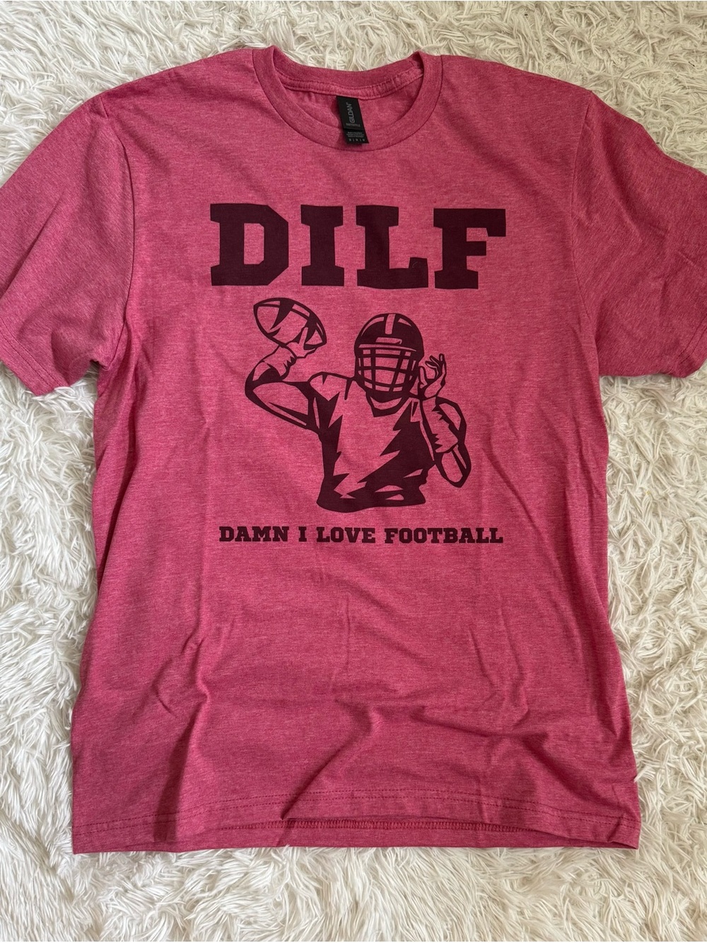 Damn I Love Football Graphic T-shirt